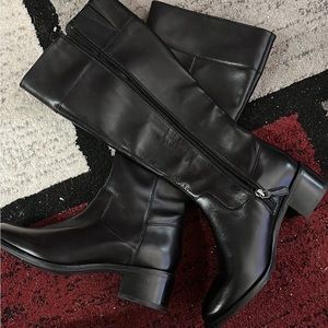 Leather Cole Haan boots